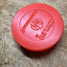 Mylec Floor Hockey Puck - Orange (NEW) Authentic MYLEC! Free Ship!!