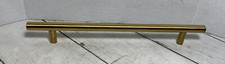 Brushed Gold Drawer Pulls /Door Handles 10 Inch New 24 Pieces