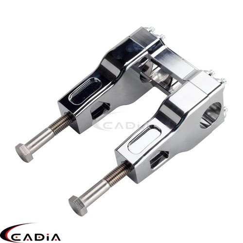 Elevador de manillar estilo club de motocicleta para Harley Touring Dyna Softail barra de 1-1/4" - Imagen 24 de 117