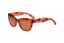 New Runway Sunwear RS-657 Tortoise Sunglasses with Brown Polarized Lenses