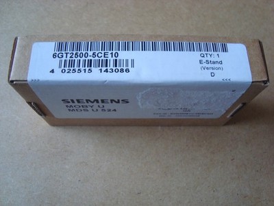 Siemens 6GT2500-5CE10-MOBY U MOBILER DATENSPEICHER MDS U 524-32 KBYTE RAM-IP68-