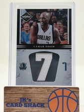2011-12 Panini Limited Lamar Odom Jumbo Jersey Numbers /99 #20