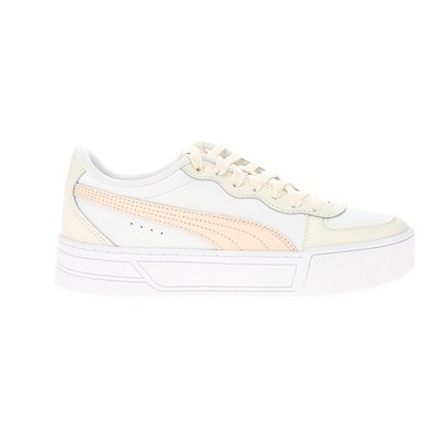 PUMA Skye Lace Up  Womens White Sneakers Casual Shoes 37476423