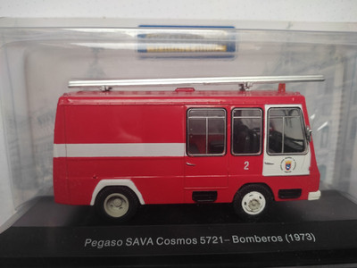Pegaso Sava Cosmos 5721 Bomberos 1973 m/b OVP 1:43 Altaya Salvat Hachette