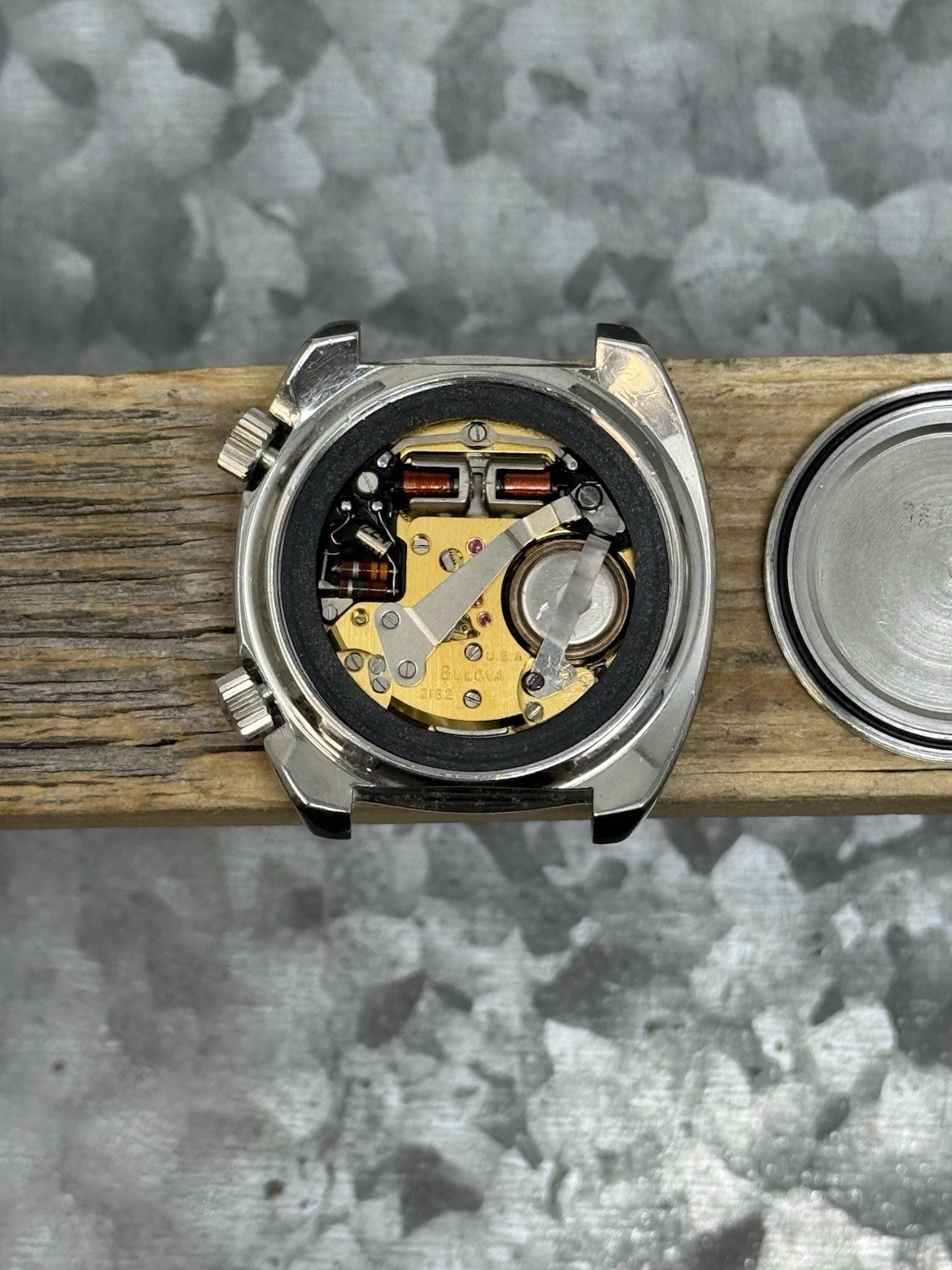 Bulova Accutron Deep Sea 2182 Diver, Running, Serviced, Clean, 1970