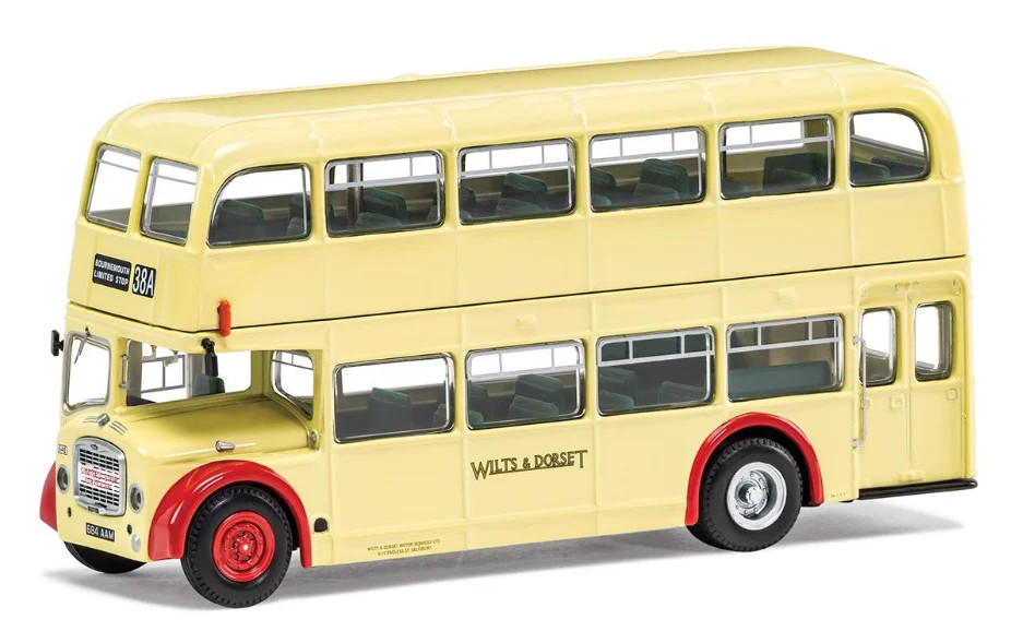 Corgi OM40821A Bristol Lodekka- Wilts and Dorset- 38A Salisbury Limited Stop