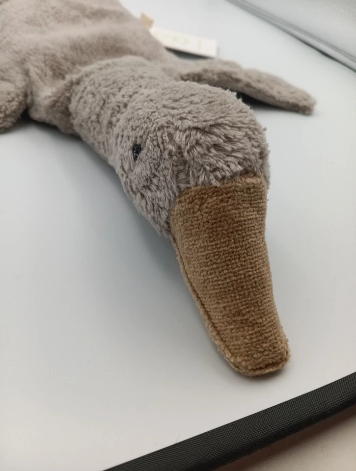 Senger Organic  Gray Goose Warming Pillow New With Insert Free Shipping! T1285 - Image 3 of 4