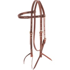 Martin Saddlery Latigo Browband Headstall wit...