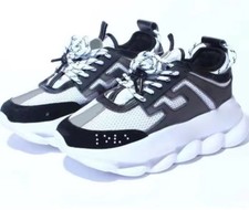 Versace Chain Reaction Men Sneakers Size EUR 43 US 10