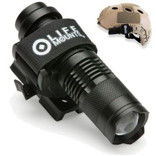 Tactical Helmet Flashlight - Water Resistant, Lightweight
