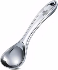 Duty Ice Cream Scoop, Commercial Ice Cream Scoop with Hook Longer Professional 