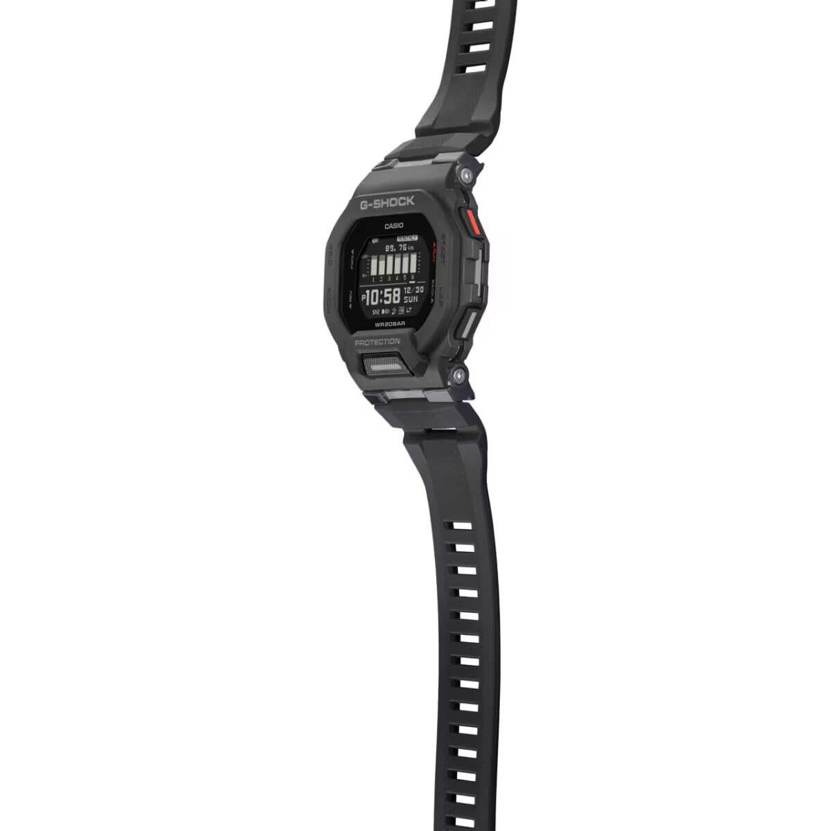 CASIO G-SHOCK GBD-200-1 G-SQUAD BLUETOOTH BLACK DIGITAL