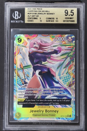 Jewelry Bonney (Alternate Art) graded BGS 9.5 for sale on eBay