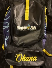 IRONMAN WORLD CHAMPIONSHIP TRIATHLON KONA HAWAII BACKPACK BAG