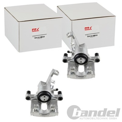 2x NTY BREMSSATTEL HINTEN passend für DAIMLER SUPER JAGUAR S-TYPE XF XJ XK