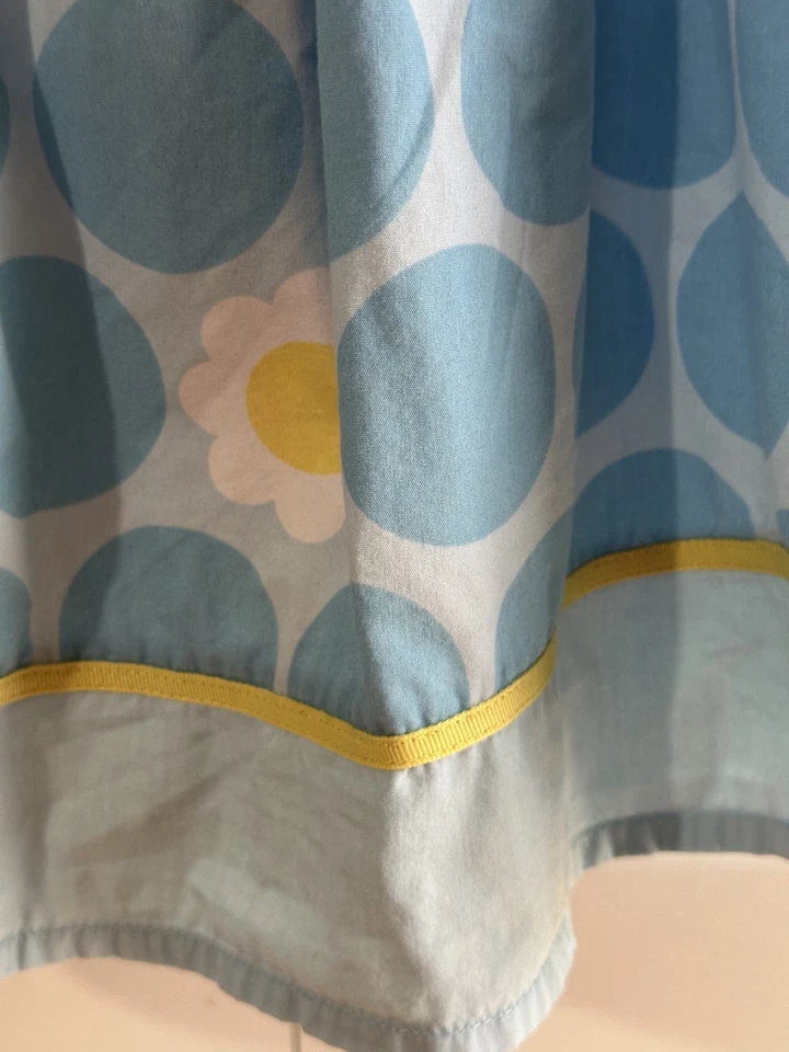 Vestido Gymboree A Pop of Daisies azul amarillo punto margarita talla 2T para niñas pequeñas de colección Foto 4 de 4