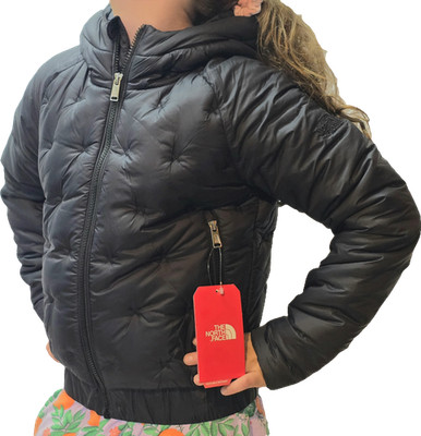 NEW THE NORTH FACE MASHUP HOODIE JACKET TNF Black Girls Medium Puffer