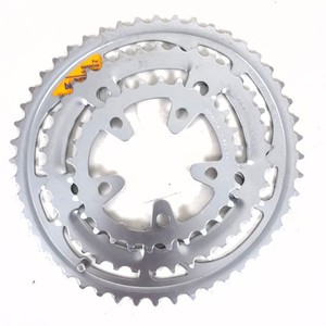 Shimano Biopace Steel Triple Chainring Set 48/38/28 Suberglide-B 110/74 BCD