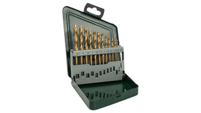 New Genuine Bosch 2607019436 Metal Drill Bit HSS-TiN, DIN 338 Set 13 Pieces