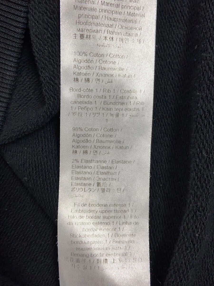 Felpa con cappuccio KENZO M cotone nero tinta unita usata