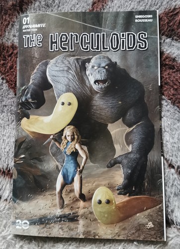 THE HERCULOIDS # 1 NM 2025 BJORN BARENDS CARD STOCK VARIANT !