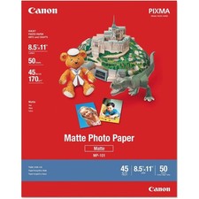 Photo Paper Plus Matte 8.5 x 11 Inches 50 Sheets Premium Quality High Resolution