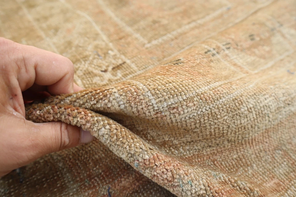 Antigua alfombra tribal turcomana afgana de la década de 1960 de 2'10x4'5 pies hecha a mano - Alfombra de sala de estar Foto 2 de 4