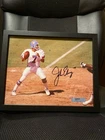 Rare framed John Elway Autographed Denver 8x10 Football Photo