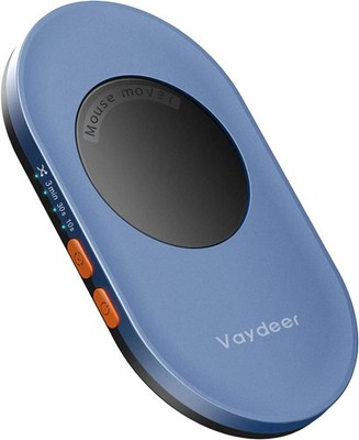VAYDEER Ultra Slim Mouse Jiggler Mover mit einstellbarem Intervall-Timer ist EIN