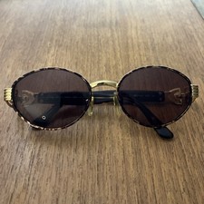 Genny G620-S Tortoise Gold Oval Sunglasses Frames Only 5008 130