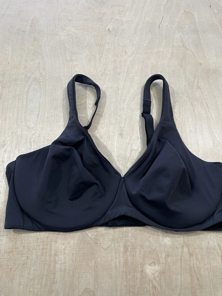 Bali Women's Smoothing Minimizer Underwire Bra DFB115 Black Sz 38C - Image 3 of 4