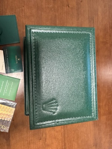 100% Genuine Vintage Rolex  Green Box Booklets FULL SET  + Never used LINK!! - Bild 3 von 5