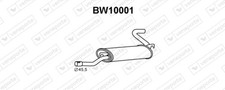 Pot d'échappement BMW 1802