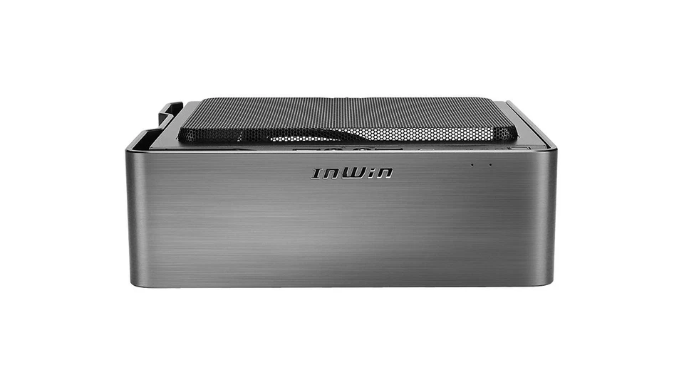 In-Win Chopin MAX IW-CS-CHOPINMAXSIL-PS200W Mini-ITX Tower Case (Silver) - Image 4 of 4