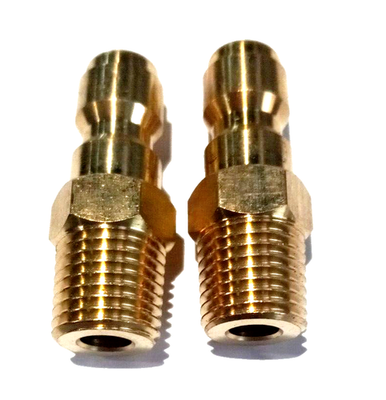 #ad Pressure Washer 3 8 Male NPT Quick Connect Plug No Rust JE Adams 2 Pieces $9.94