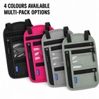 RFID Neck Travel Wallet Passport Holder Money Pouch Bag Card Organiser Unisex UK
