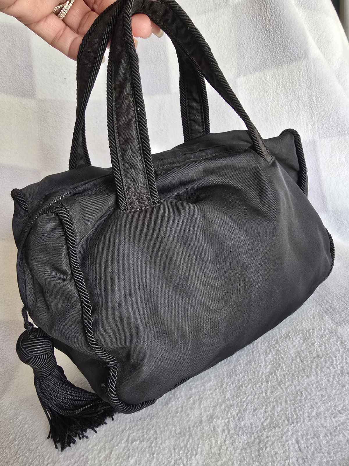 Authentic Prada Sequence Embroidery Mini Handbag - image 7