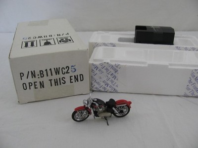 Franklin Mint 1/24 Diecast 1957 Harley Davidson Sportster Motorcycle #B11WC25 VG