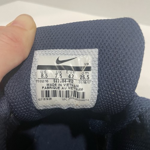 Nike Air Max 90 Essential Midnight Navy Sneakers US Size 8.5 Men's 537384-412 - Picture 9 of 13