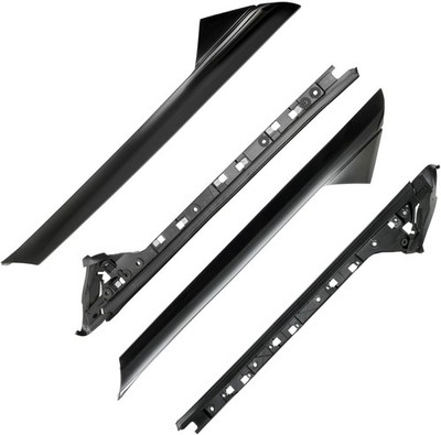 A-Pillar Trim Molding Windshield Set, Compatible with 2011-2019 Ford Explorer, L