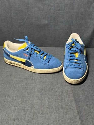 Puma Suede Black Fives Star Sapphire Limited Edition 381957-01 Size 9.5