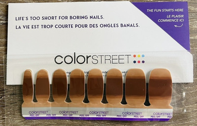 Color Street Nail Polish Strips Rustic Heritage Sub Box FAIR FAWN
