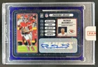 2025 Donruss Optic Patrick Mahomes II Passing Grade Auto Purple Stars Prizm #/25