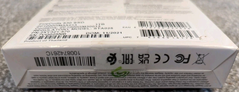 Seagate FireCuda 530 1TB M.2 NVMe Internal SSD Gaming solid state drive ps5 - Image 4 of 4