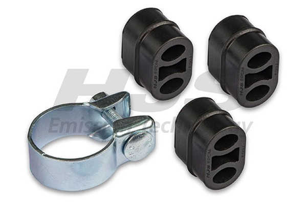 Montagesatz SchalldäMpfer HJS 82 14 2771 FüR Opel Meriva X03 EndschalldäMpfer-image