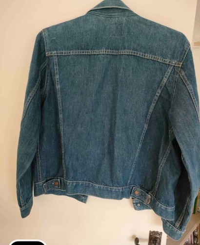 Giacca camionista vintage anni 60 70 Levi’s 70505 0217 Big E Type III denim 42" USA - Foto 2 di 14