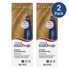 Clairol Root Touch-Up Color Blending Gel Dark Blonde 45ml 2 Pack New