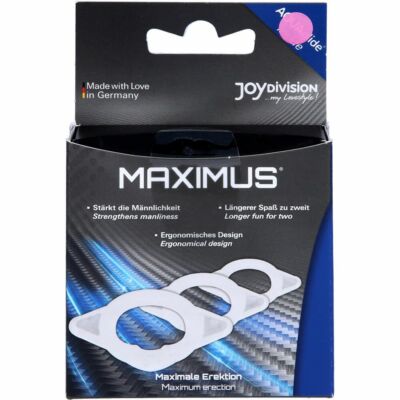 MAXIMUS der Potenzring XS/S/M 3 St PZN02032435