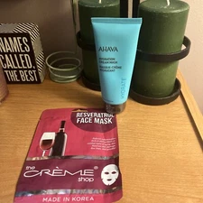 SEALED AHAVA Hydration Cream Mask Full Size 3.4 fl oz./100 ml PLUS Resveratrol