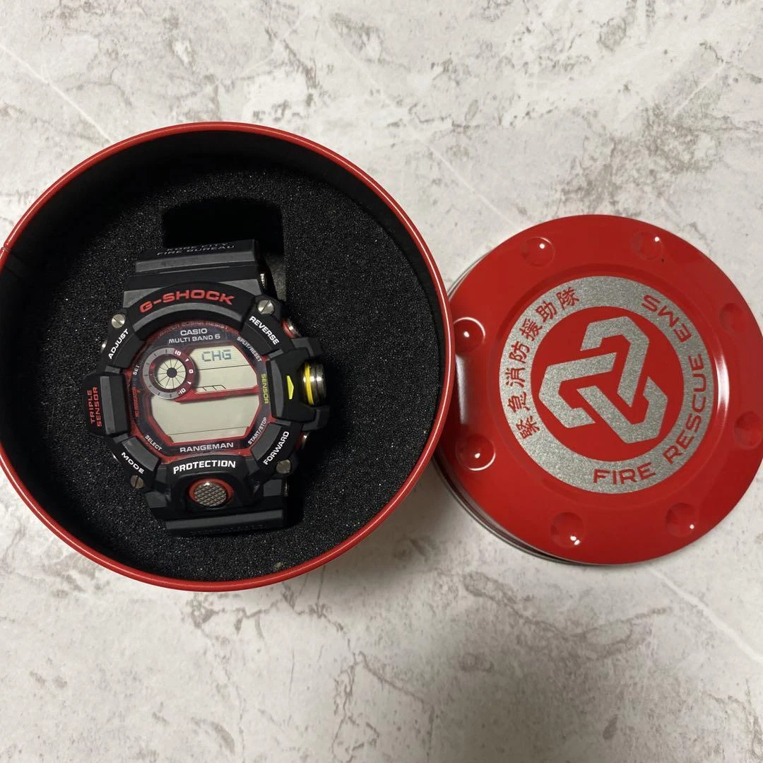 Casio G shock Fire fighting Collaboration Black 866